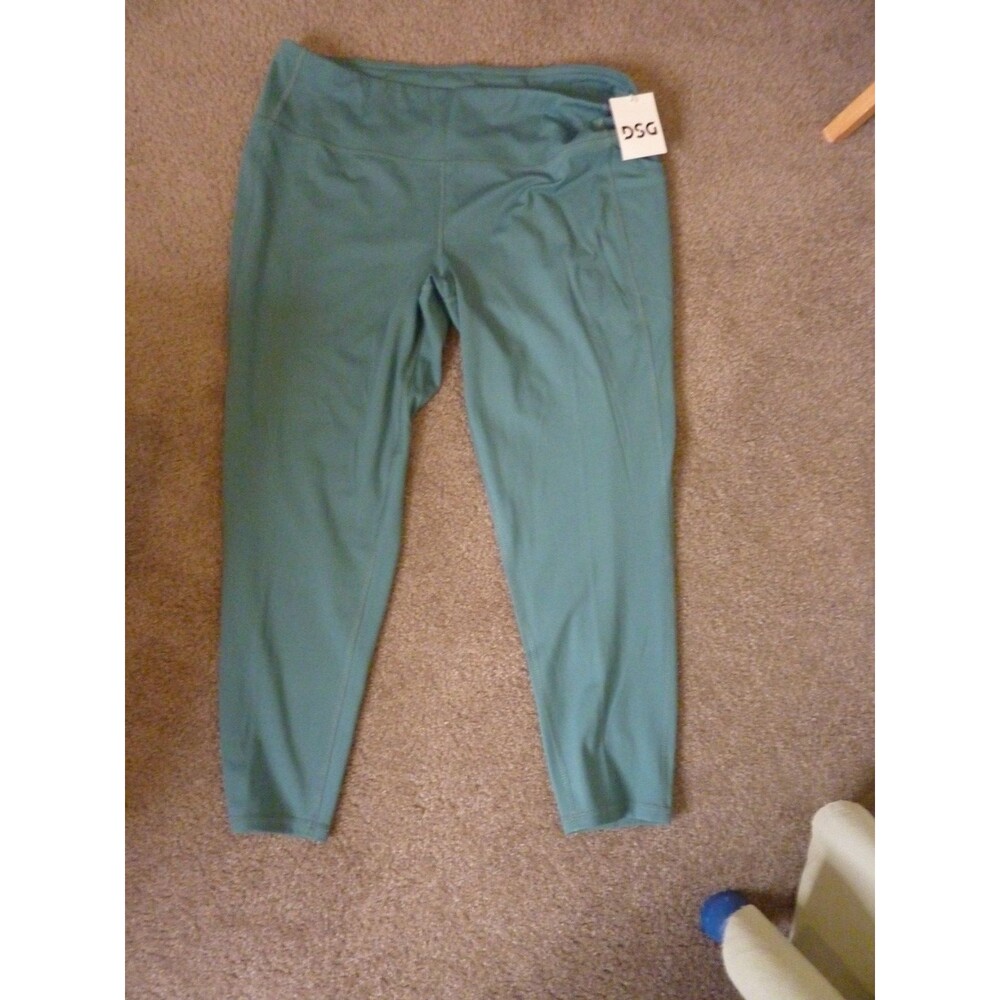 NEW Women's Green DSG Leggings-XXL-2 pockets